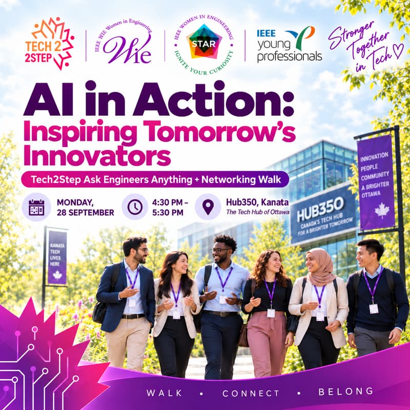 Cover Image for Tech2Step x IEEE: Ask Engineers Anything