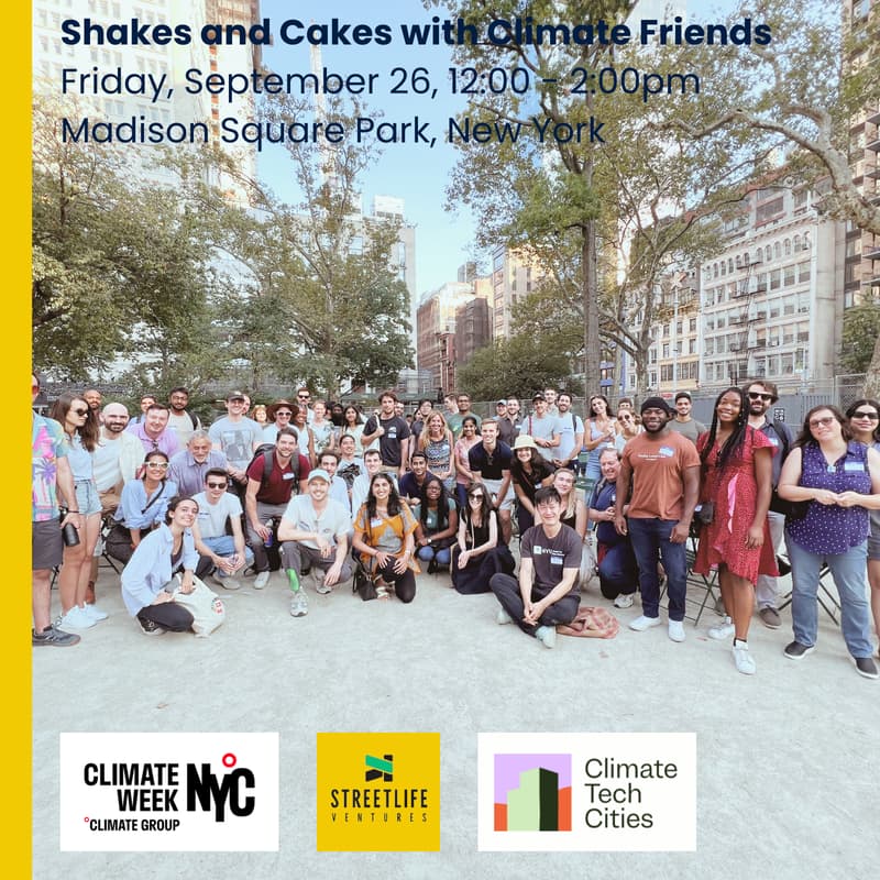 Cover Image for Shakes and Cakes with Climate Friends