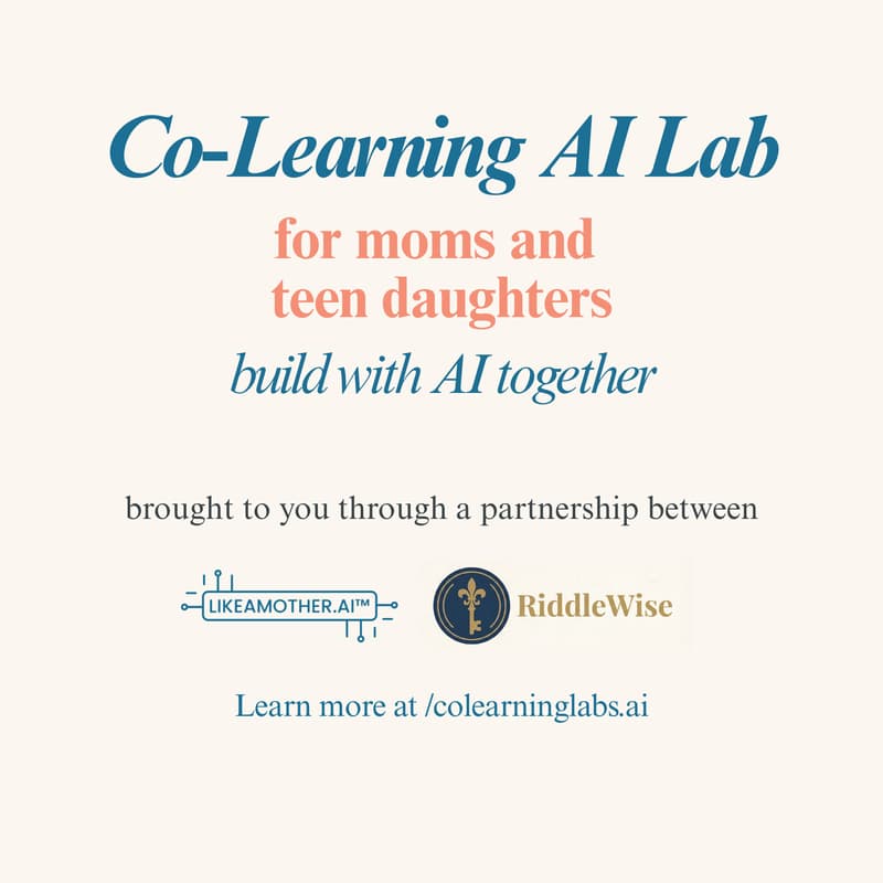 Cover Image for Co-Learning AI Lab for Moms & Teen Daughters