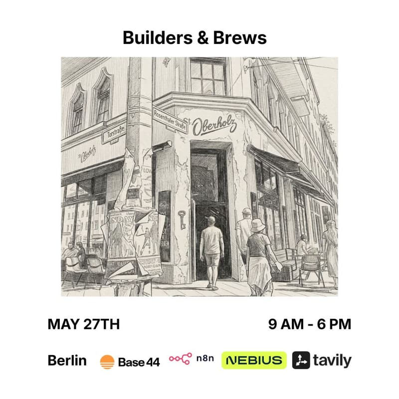 Cover Image for Builders & Brews Berlin