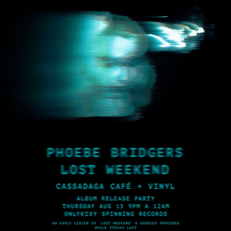 Cover Image for Phoebe Bridgers Lost Weekend Listening Party