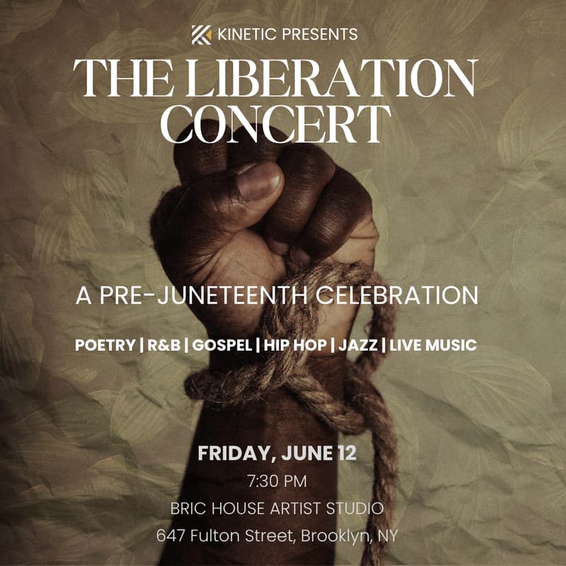 Cover Image for The Liberation Concert: A Pre-Juneteenth Celebration