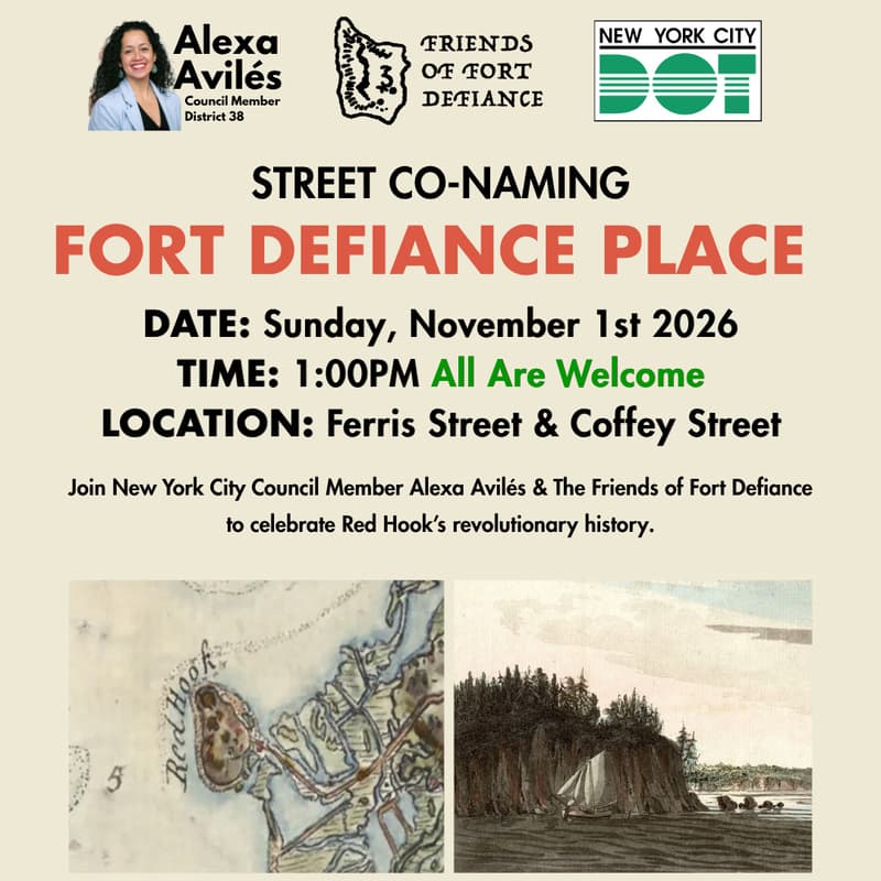 Cover Image for Street Co-naming: Fort Defiance Place