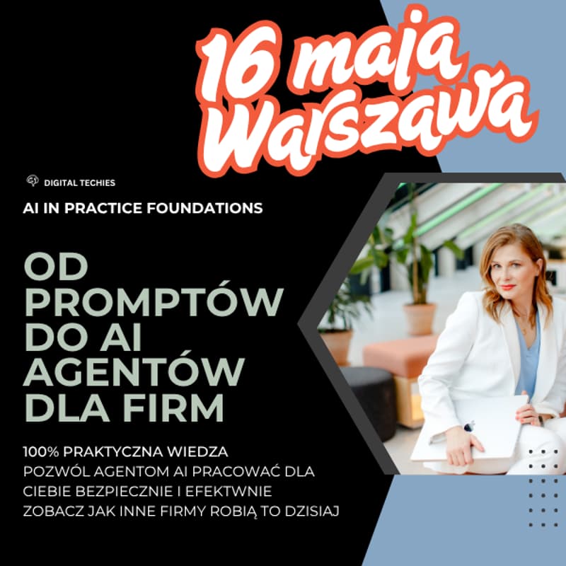 Cover Image for Od Promptowania do Agentów AI Warsztat dla Firm