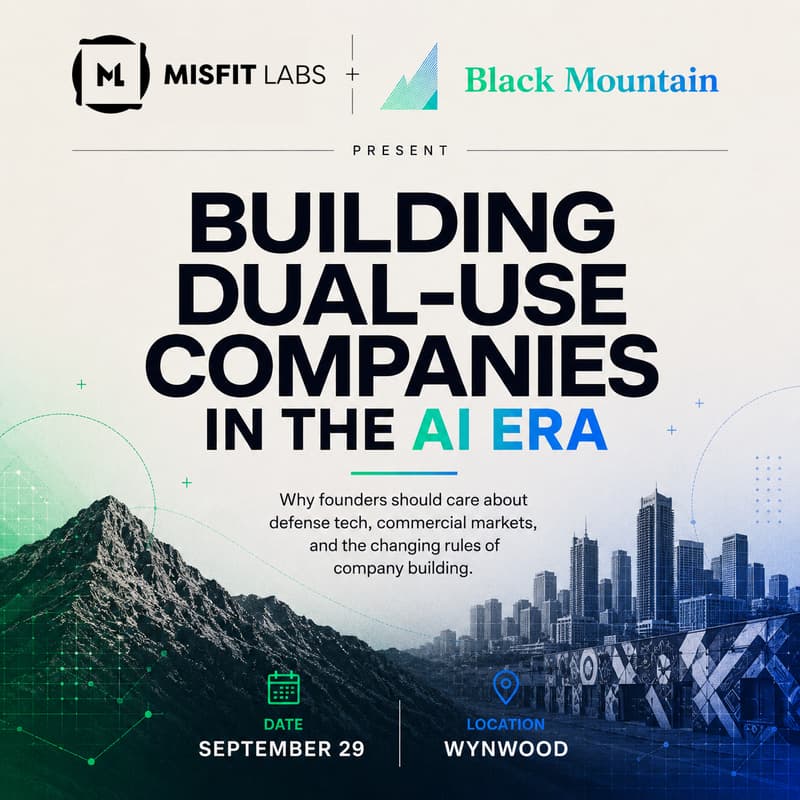 Cover Image for Building Dual-Use Companies in the AI Era