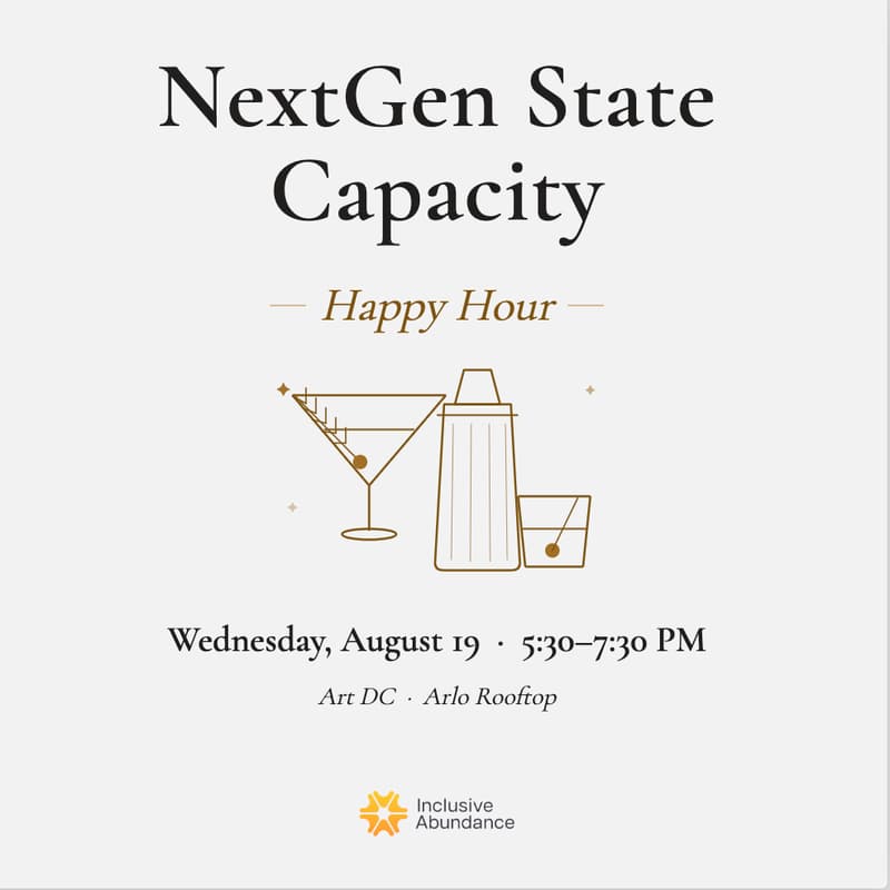Cover Image for NextGen State Capacity Happy Hour