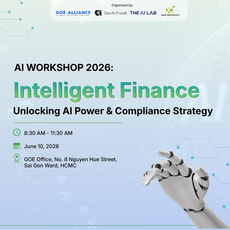 Cover Image for AI WORKSHOP 2026 INTELLIGENT FINANCE: UNLOCKING AI POWER & COMPLIANCE STRATEGY