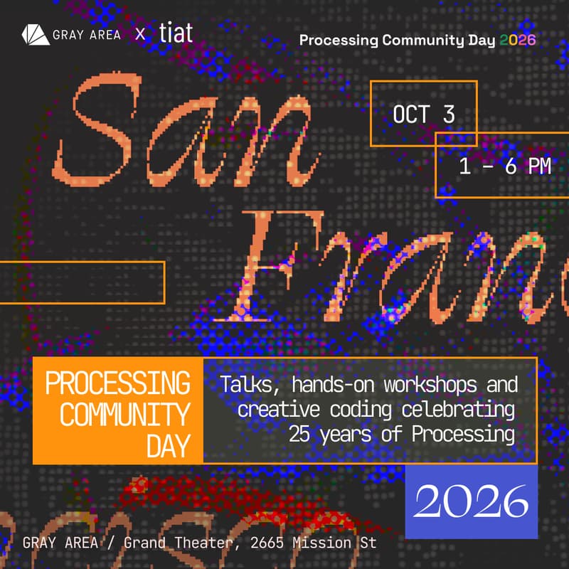 Cover Image for Processing Community Day San Francisco