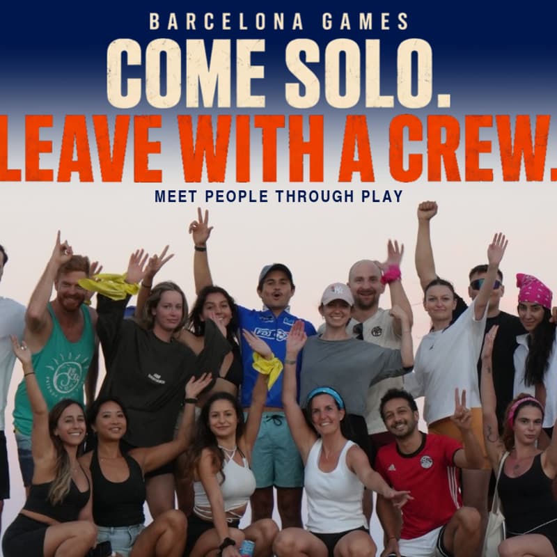 Cover Image for Barcelona Games · Meet People Through Play + Tapas Included