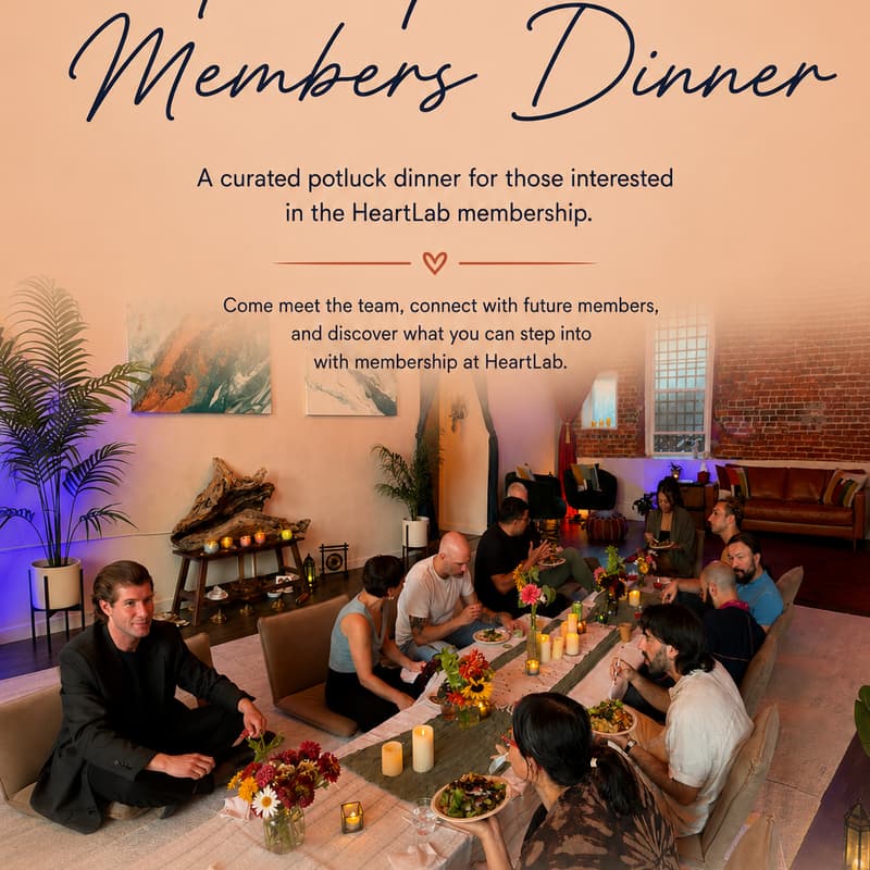 Cover Image for HeartLab SF: New Prospective Member's Dinner