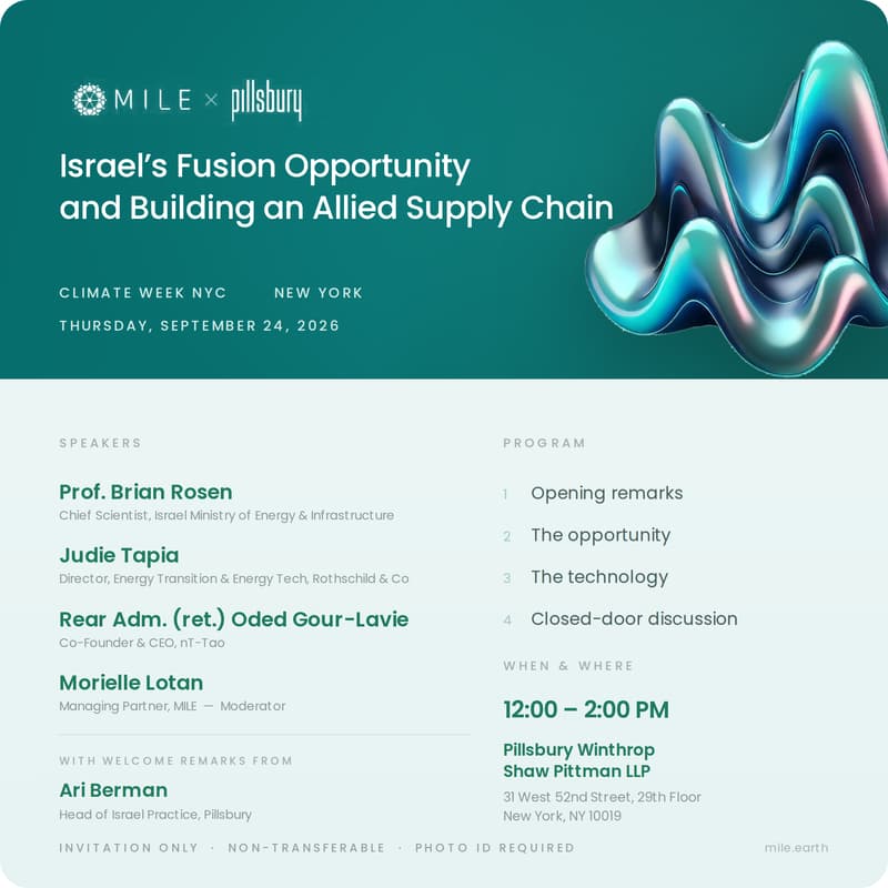 Cover Image for Israel's Fusion Opportunity
