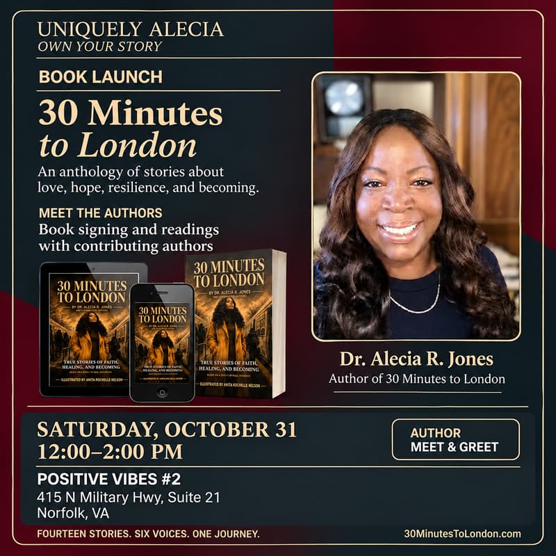 Cover Image for 30 Minutes to London Book Launch
