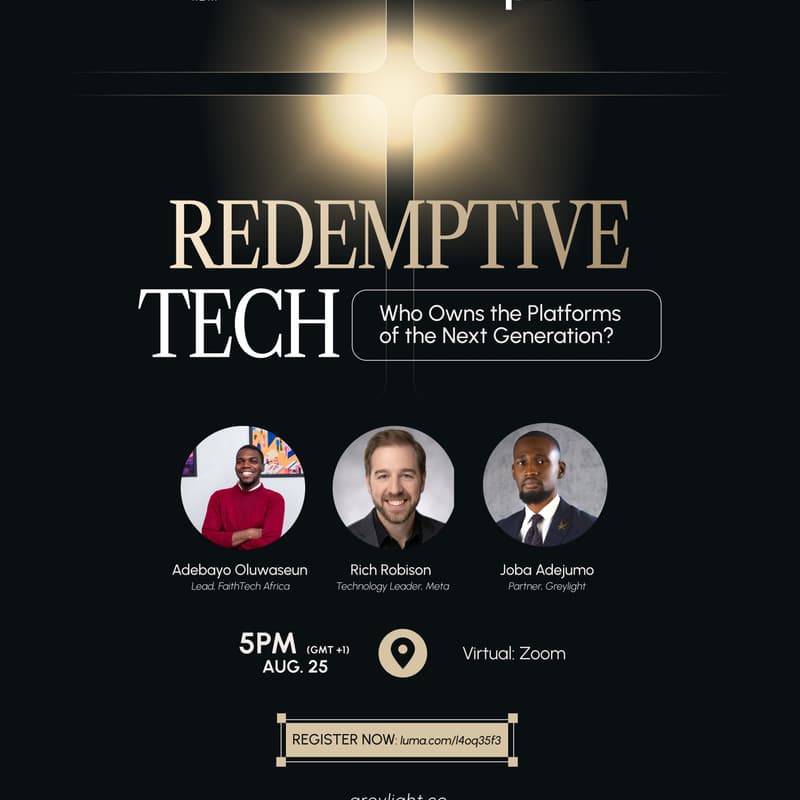 Cover Image for Redemptive Tech: Who Owns the Platforms of the Next Generation?