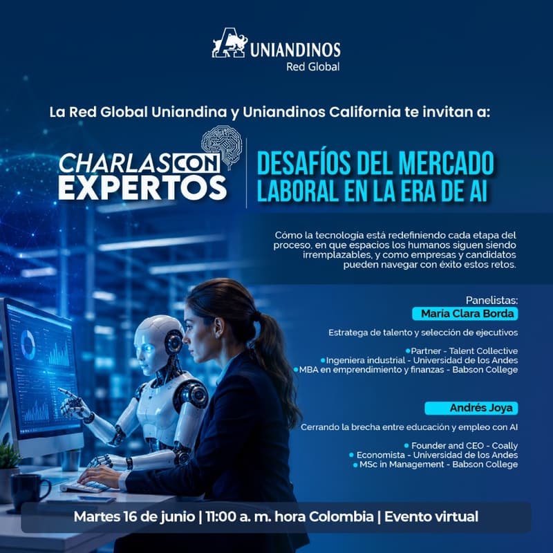 Cover Image for Charlas Con Expertos - Desafios Del Mercado Laboral En La Era De IA