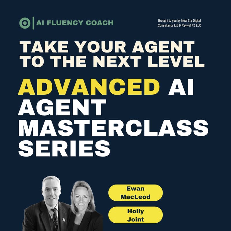 Cover Image for ADVANCED AI AGENT MASTERCLASS SERIES 09/09/26