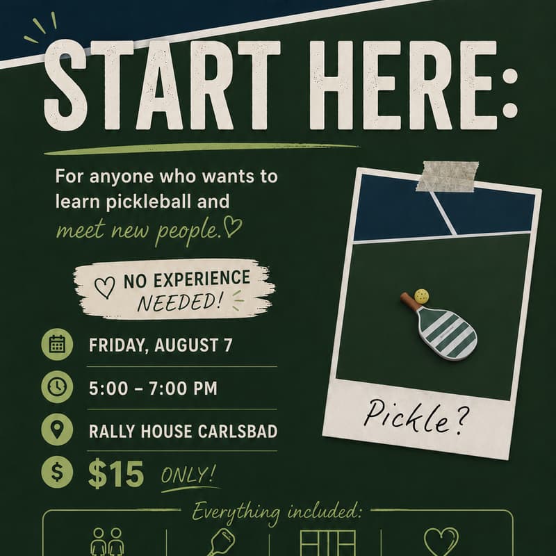 Cover Image for Start Here: Beginners Pickleball