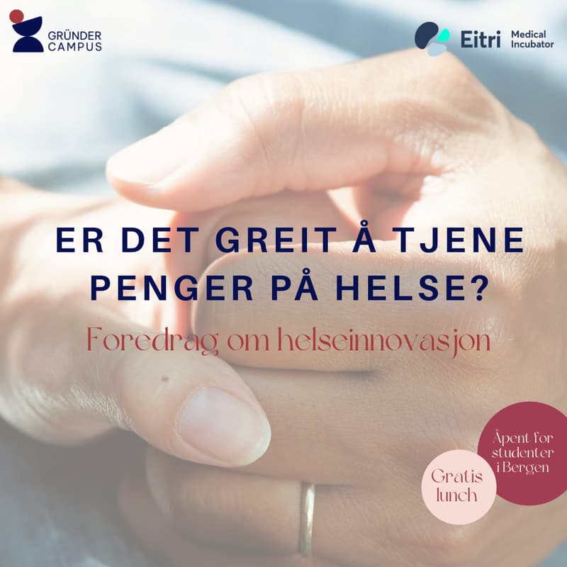 Cover Image for Er greit å tjene penger på helse?