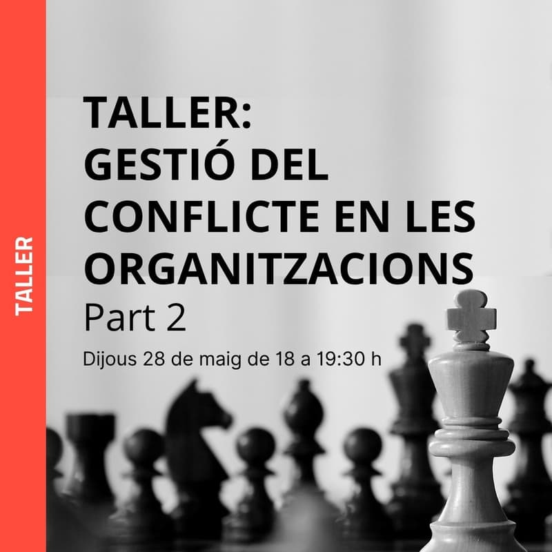 Cover Image for Gestió del conflicte en les organitzacions (Part II)