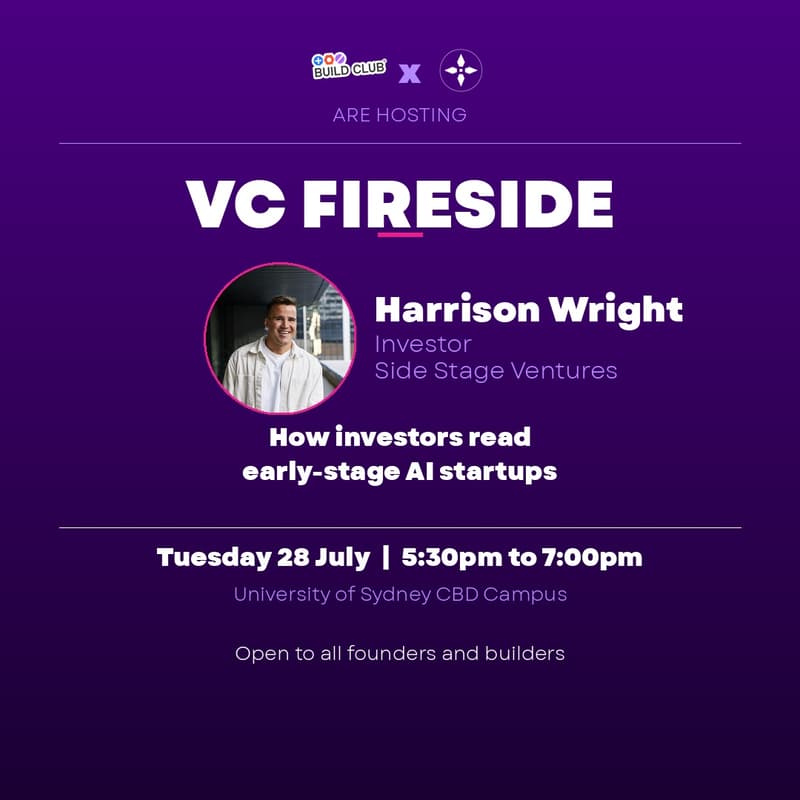 Cover Image for VC Fireside: How investors read early-stage AI startups