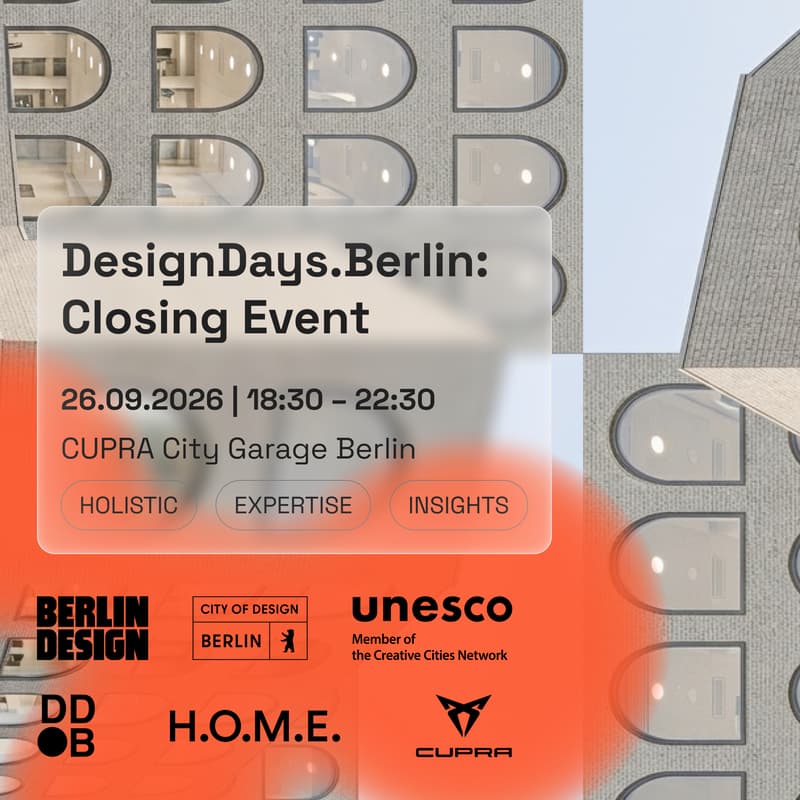 Cover Image for DesignDays.Berlin: Closing Event