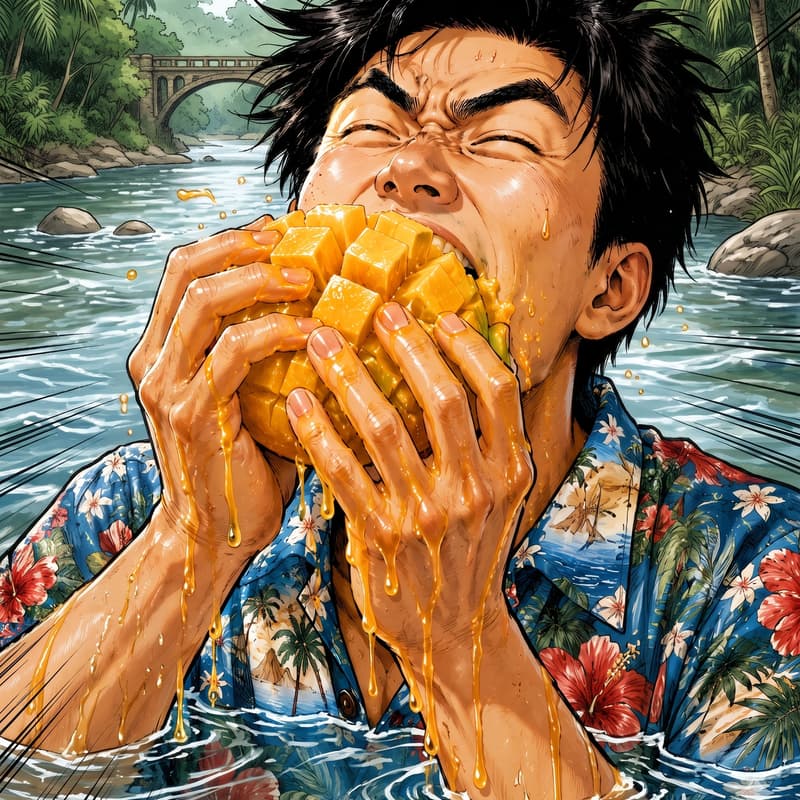 Cover Image for Mango Bacchanal at the River 河邊芒果狂歡祭🥭🌊🤤