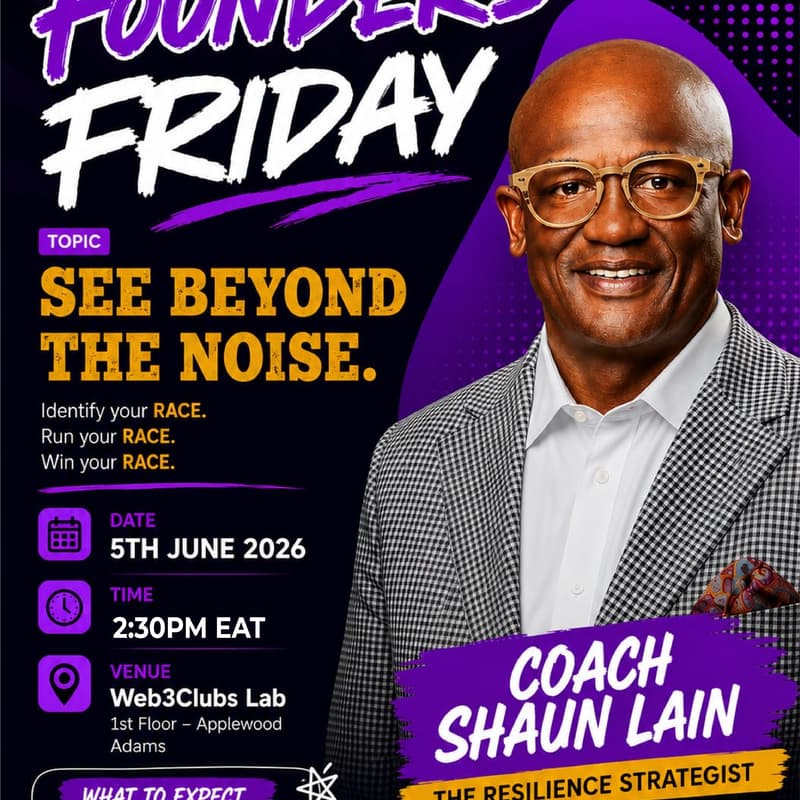 Cover Image for FOUNDERS FRIDAY: SEE BEYOND THE NOISE