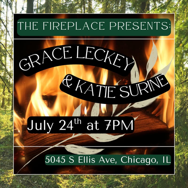 Cover Image for The Fireplace Presents: An Evening of Music with Grace Leckey & Katie Surine