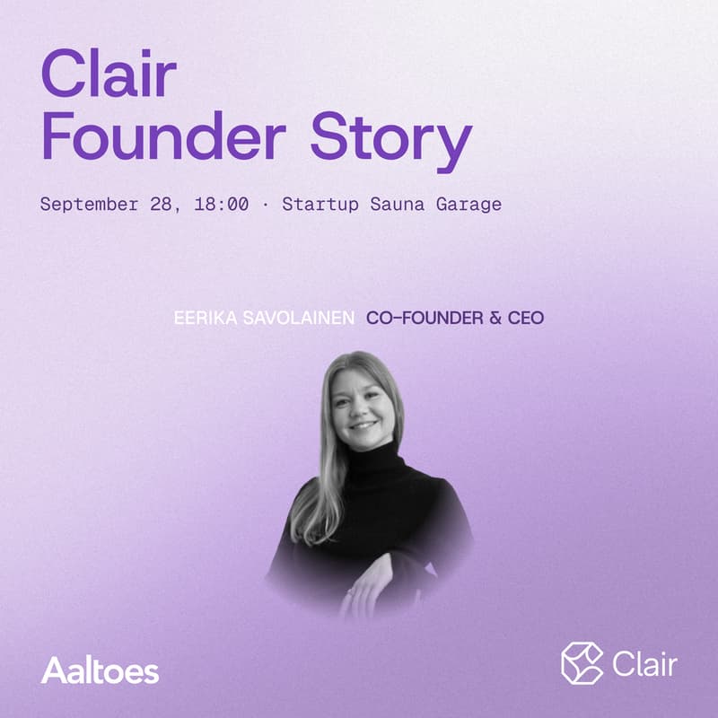 Cover Image for Clair Founder Story