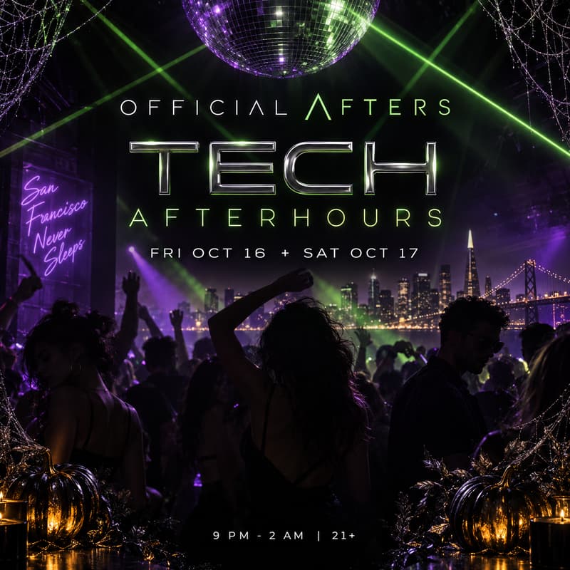 Cover Image for Official Afters | Tech Afterhours - Saturday