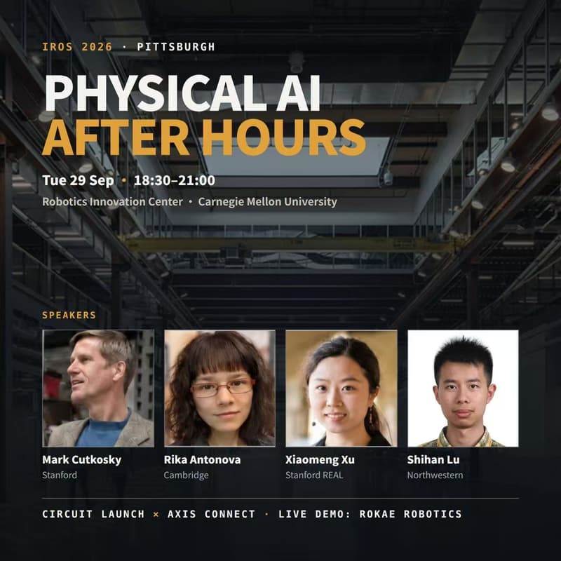Cover Image for Physical AI After Hours · IROS Pittsburgh