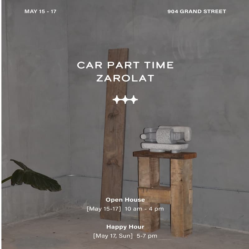 Cover Image for Zarolat x Car Part Time: NYCxDesign Happy Hour