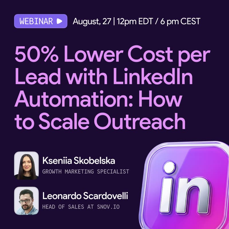 Cover Image for 50% Lower Cost per Lead with LinkedIn Automation: How to Scale Outreach