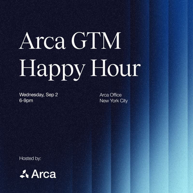 Cover Image for Arca GTM Happy Hour
