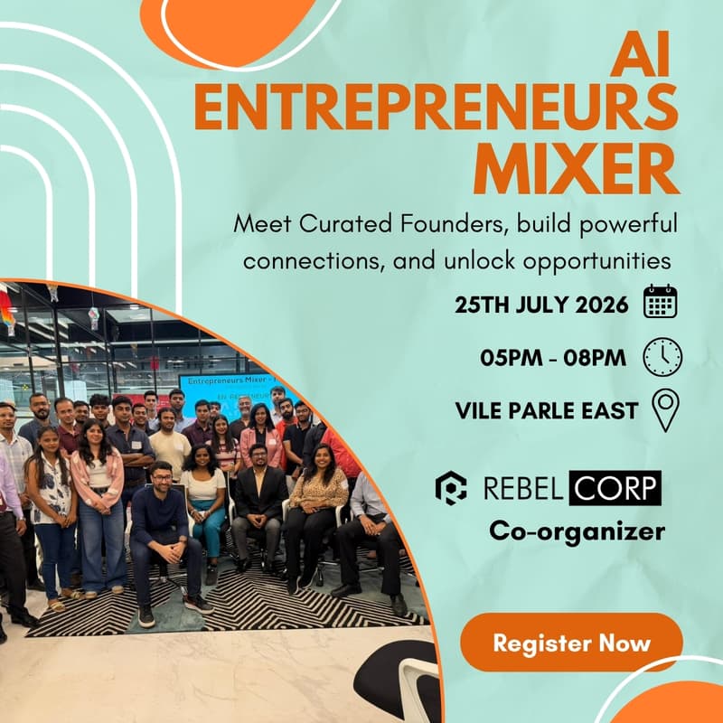 Cover Image for Entrepreneur's Mixer (For AI & Tech Entrepreneurs)