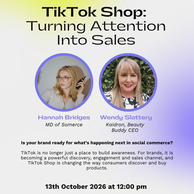 Cover Image for TikTok Shop: Turning Attention Into Sales
