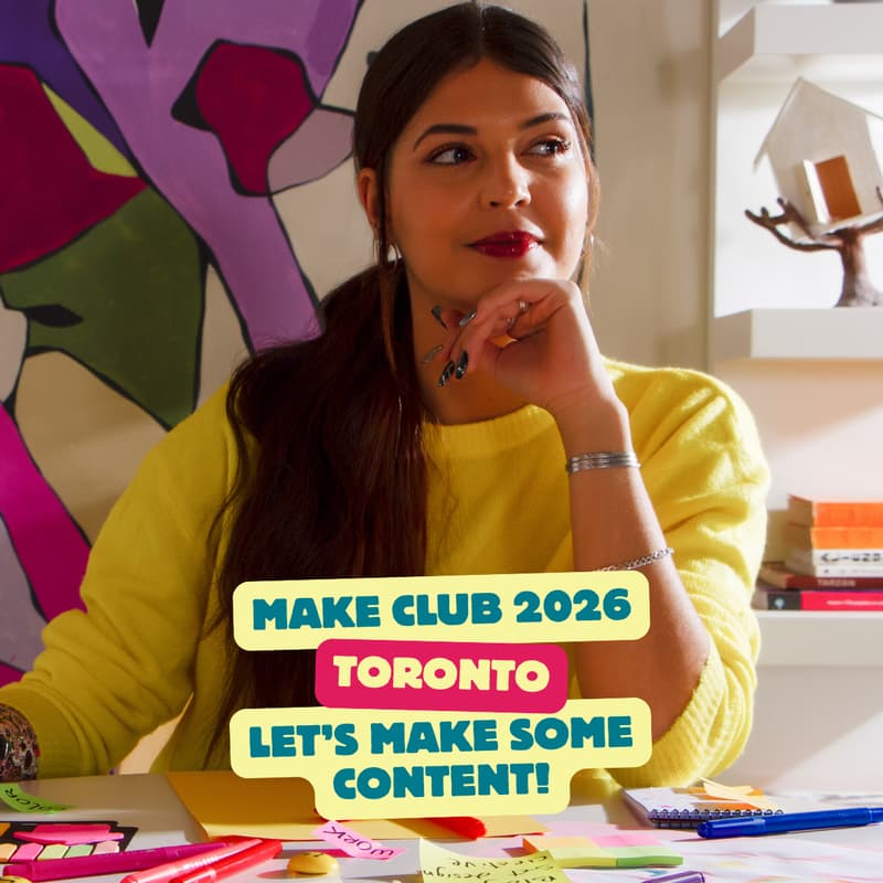 Cover Image for MAKE CLUB: Create content together and have fun!