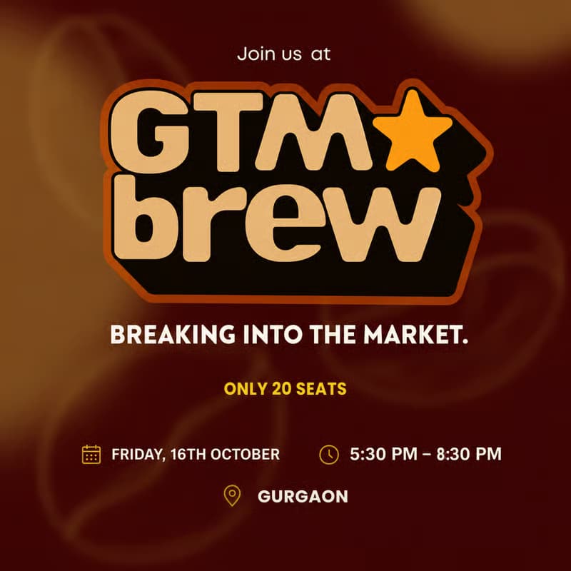 Cover Image for GTM Brew: Breaking into the Market