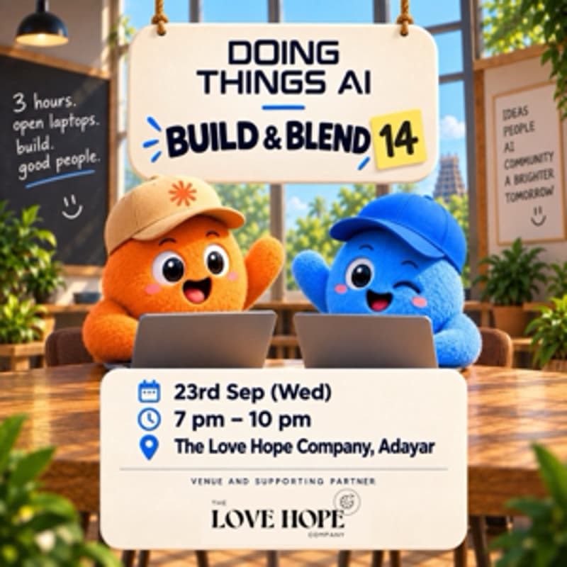 Cover Image for Build & Blend 14 | Doing Things AI