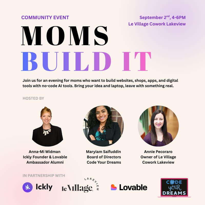 Cover Image for Moms Build It