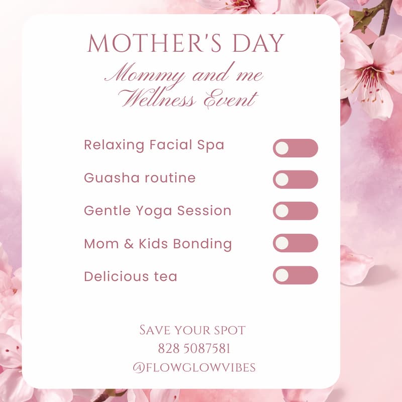 Cover Image for ✨ Mommy & Me Wellness Experience ✨