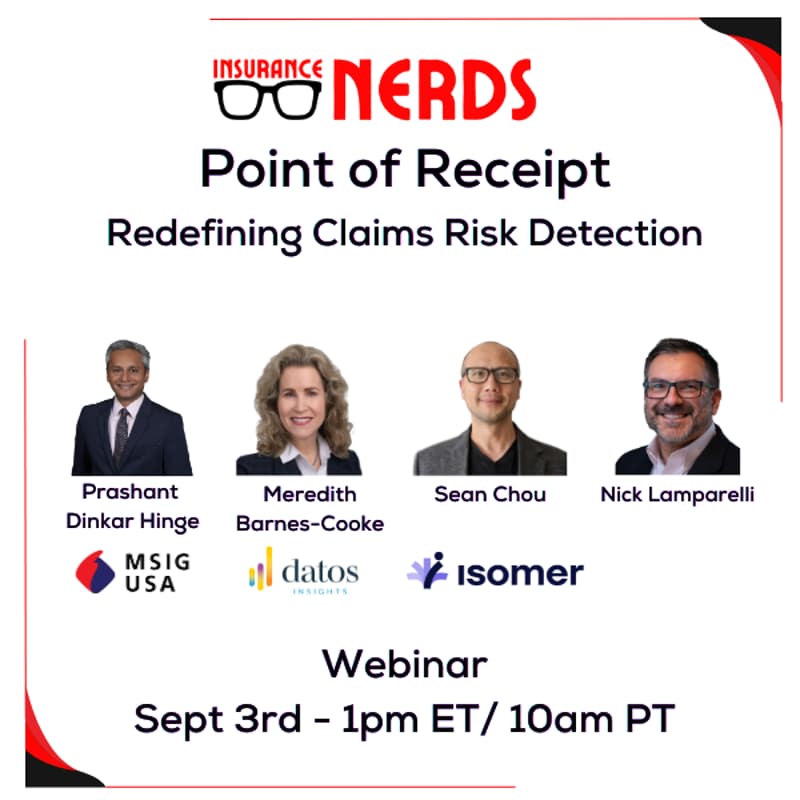 Cover Image for Point of Receipt: Redefining Claims Risk Detection