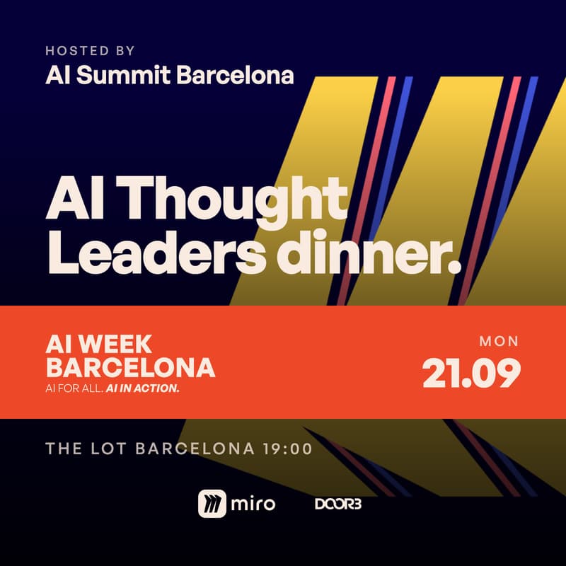 Cover Image for AI Thought Leaders dinner