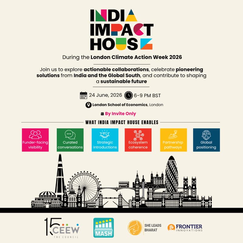 Cover Image for India Impact House | London Climate Action Week 2026 | 24 June