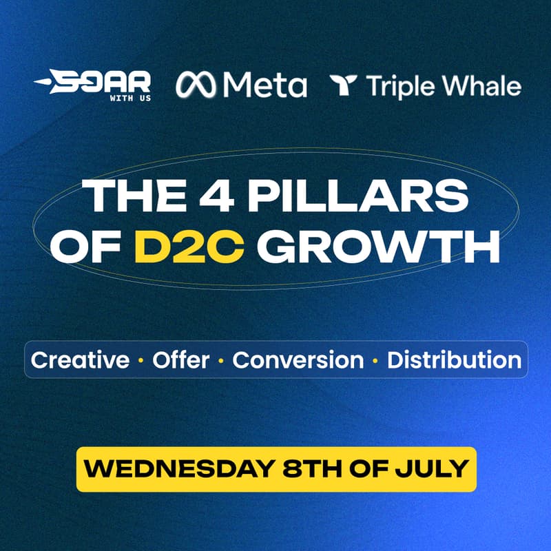 Cover Image for Growth Compass: An afternoon of D2C strategy at Meta London | Soar With Us x Meta x Triple Whale