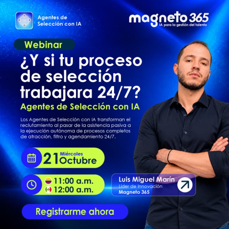Cover Image for ¿Y si tu proceso de selección trabajara 24/7? - Agentes de Selección con IA
