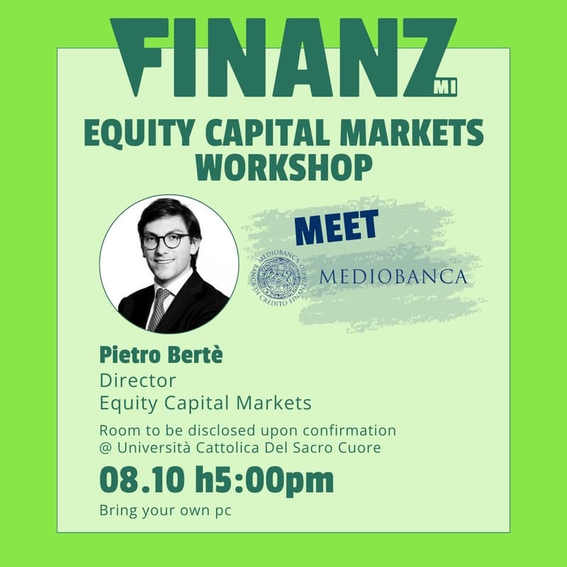 Cover Image for Equity Capital Markets Workshop