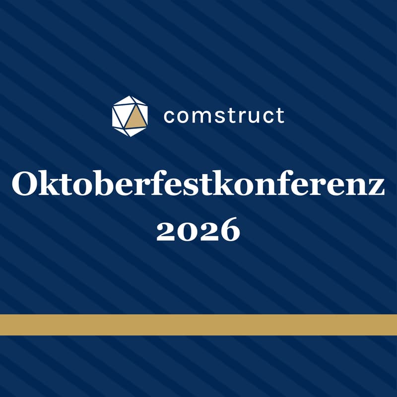 Cover Image for comstruct Oktoberfestkonferenz 2026