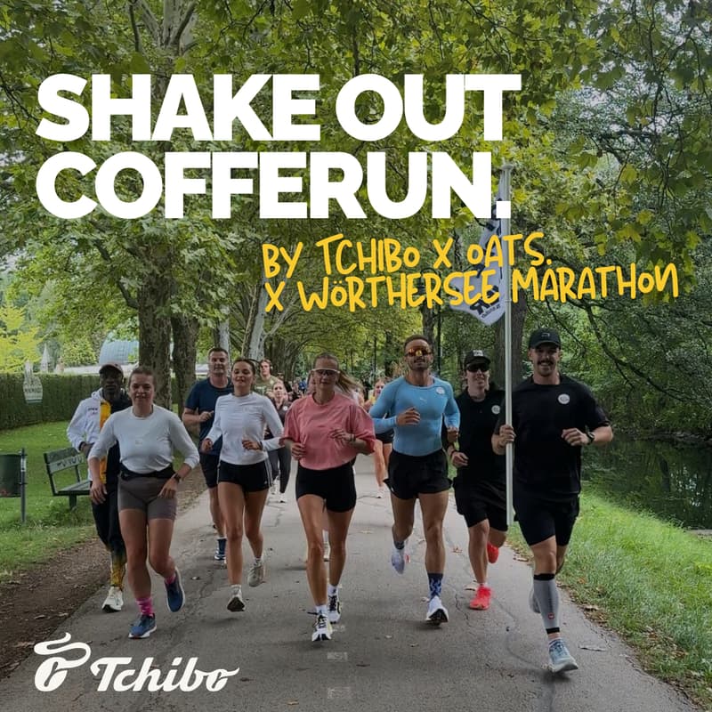 Cover Image for SHAKEOUT COFFEERUN by Tchibo X oats. X Wörthersee Marathon