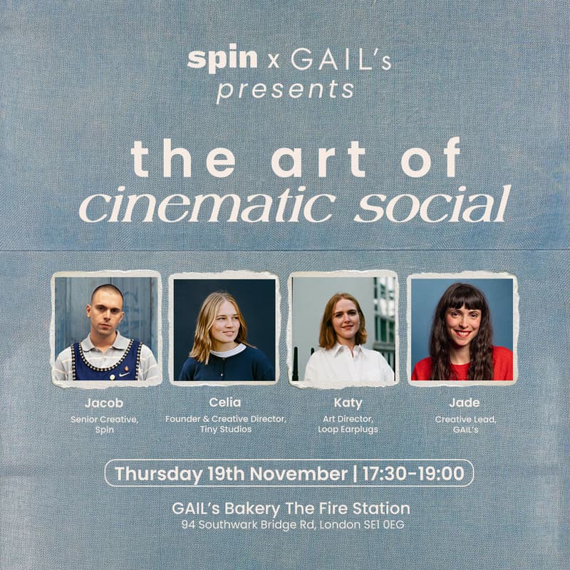 Cover Image for Spin x GAIL's present: The Art of Cinematic Social