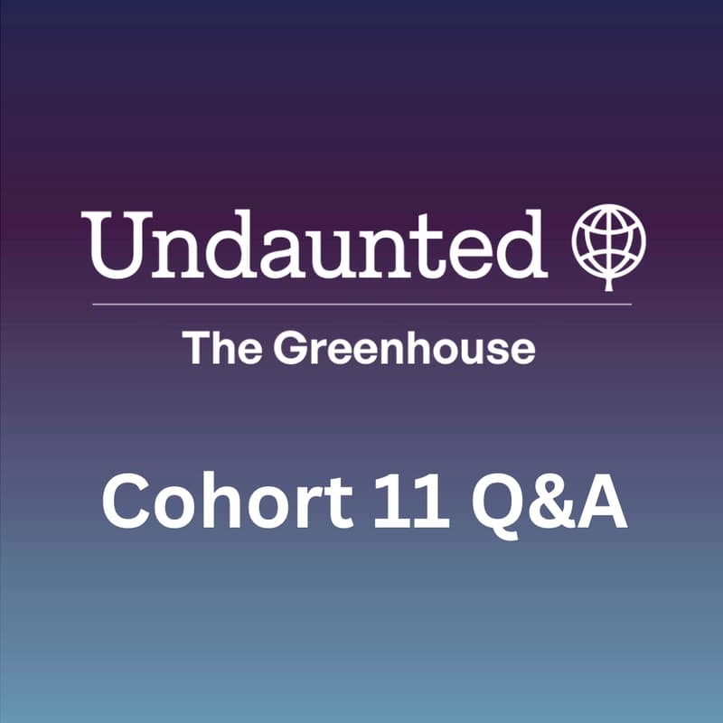 Cover Image for Greenhouse Cohort 11: Application Q&A